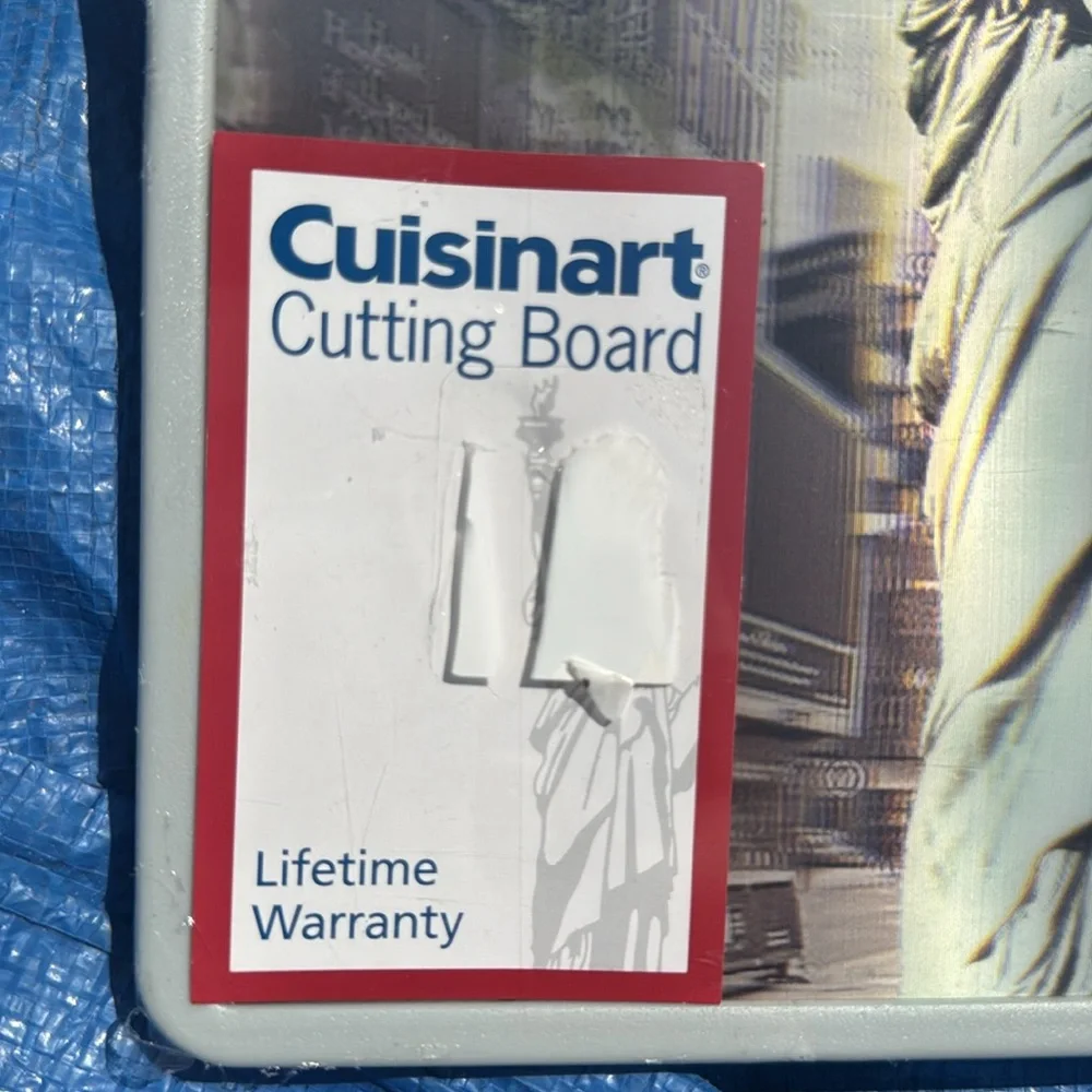 Cuisinart New York Cutting Board - Gray and Red